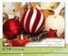 Karácsonyi képeslap - LC/6 méret 155x110 mm - felfelé nyitható - elején magyar és angol nyelvű üdvözlőszöveg