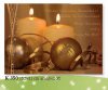 Karácsonyi képeslap - LC/6 méret 155x110 mm - felfelé nyitható - elején magyar és angol nyelvű üdvözlőszöveg
