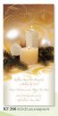 Karácsonyi képeslap - LA/4 méret 105x210 mm - felfelé nyitható - elején 3 nyelvű köszöntő