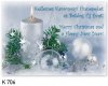  Karácsonyi képeslap - 155x110 mm - felfelé hajtható - kívül magyar és angol nyelvű köszöntő - belül üres