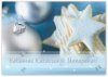  Karácsonyi képeslap - 155x110 mm - felfelé hajtható  - ezüstözött - kívül magyar nyelvű köszöntő - belül magyar-angol-német-francia szöveg