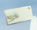  Karácsonyi képeslap - 190x100 mm - egylapos - aranyozott bélyegstancolással